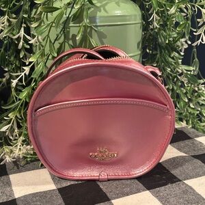Coach Canteen Archive Re-edition Crossbody in Metallic Pink Blush.
